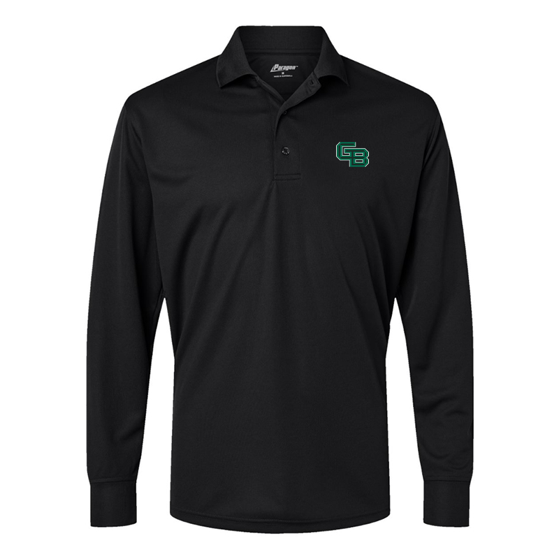 Men's Wisconsin Green Bay Phoenix Paragon Prescott Long Sleeve Polo